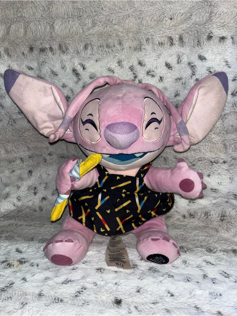 Disney Stitch Attacks Snacks Angel Plush Churro October Limited Release 2024